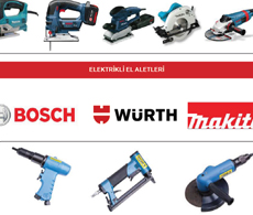 Makinalar elektrikli el aletleri